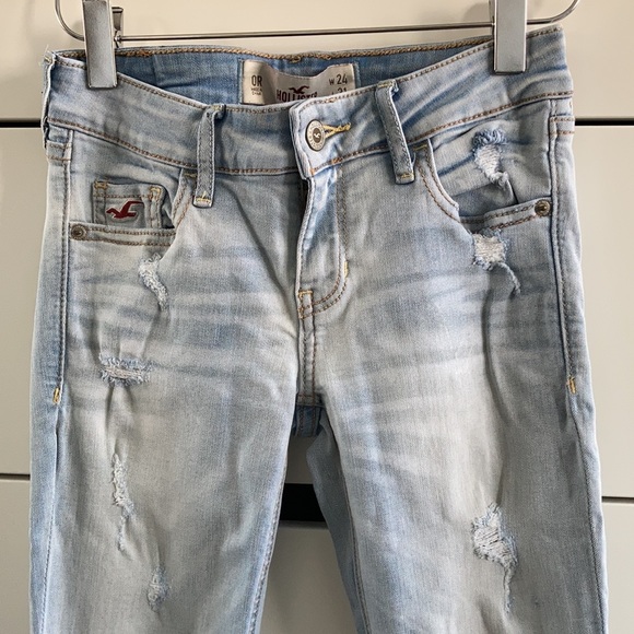 Hollister 0R distressed skinny jeans - Picture 2 of 3
